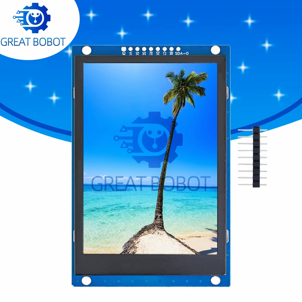 tela-lcd-tft-de-28-polegadas-240-×-320-driver-st7789v-interfaces-paralelas-spi-8-16-bits-–-compativel-com-arduino