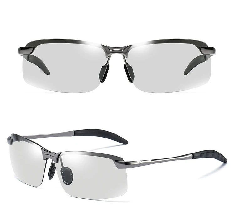 Polarisierte, intelligente, lichtempfindliche, metallwechselnde Sonnenbrille für Herren zum Angeln im Freien – geeignet für das Fahren von Tag und Nacht 3043 – Detail 7