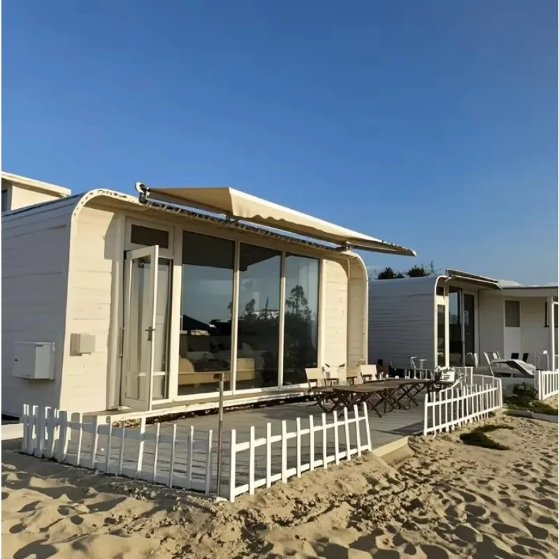 Apple Pod Modular Home Customized Noise Reduction Structure Soundproof Capsule Cabin Modern Prefab House for Quiet Office