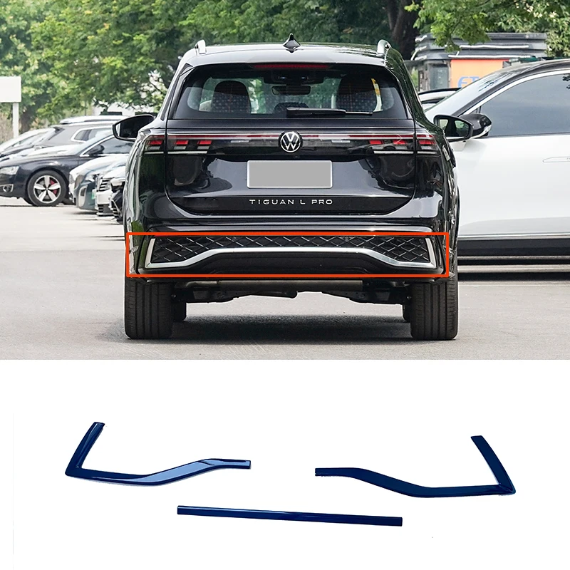شريط زخرفي أسود لامع لجسم السيارة ، ABS ، Tiguan ، MK3 ، Rline ، MK3 ، Tiguan ، شواية سفلية ، تصميم سيارة ، 24