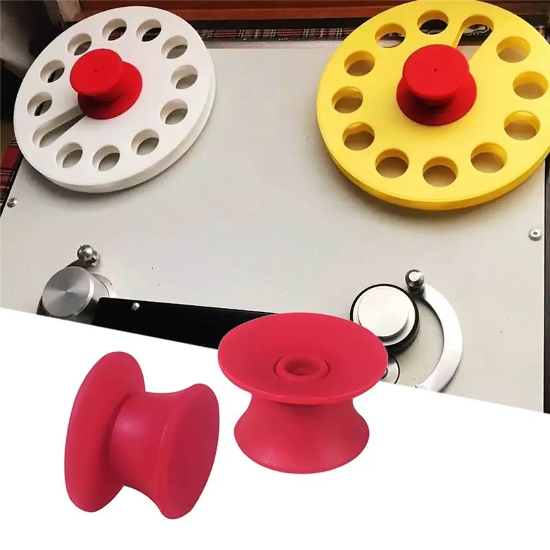 A33T-1 Pair 1/4 Inch NAB Hub Adapters For Reel Recorders For Studer Revox Akai Teac DENON D view 3