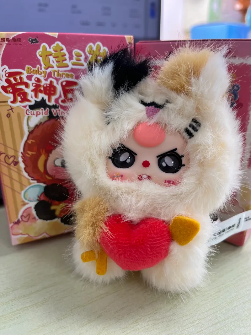 New Genuine Baby Three Cupid Series Surprise Blind Box 10cm Cute Mini Doll Bag Pendant Ornament Collect Mystery Gift