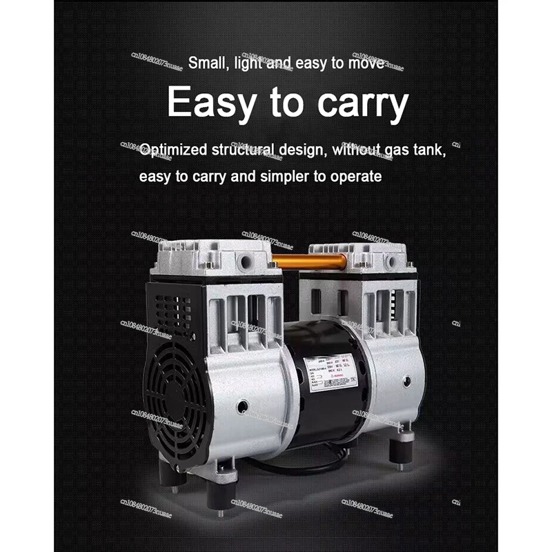 Air Compressor Accessories Pumping Pump Head Copper Wire Silent Oil-Free Engine Pump Head - view 3
