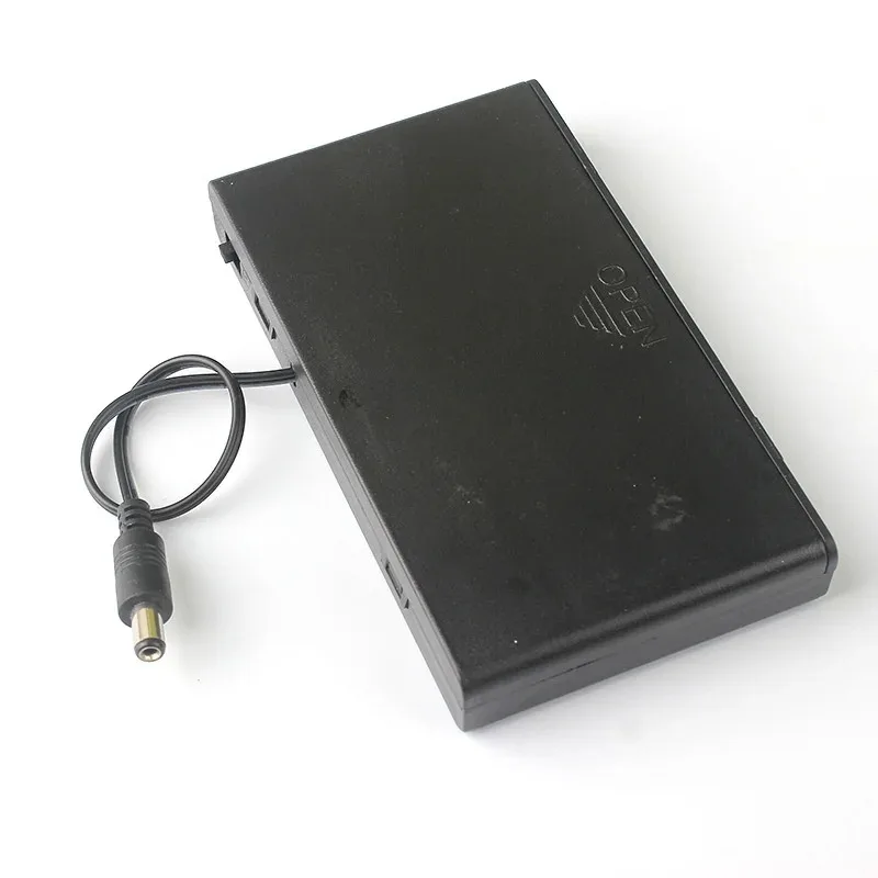 5 قطعة/الوحدة 5No.8FestivalA صندوق بطارية مع غطاء ومفتاح LEDLED قطاع ضوء الإعلان التوصيل حامل البطارية DC5521 12 فولت #4