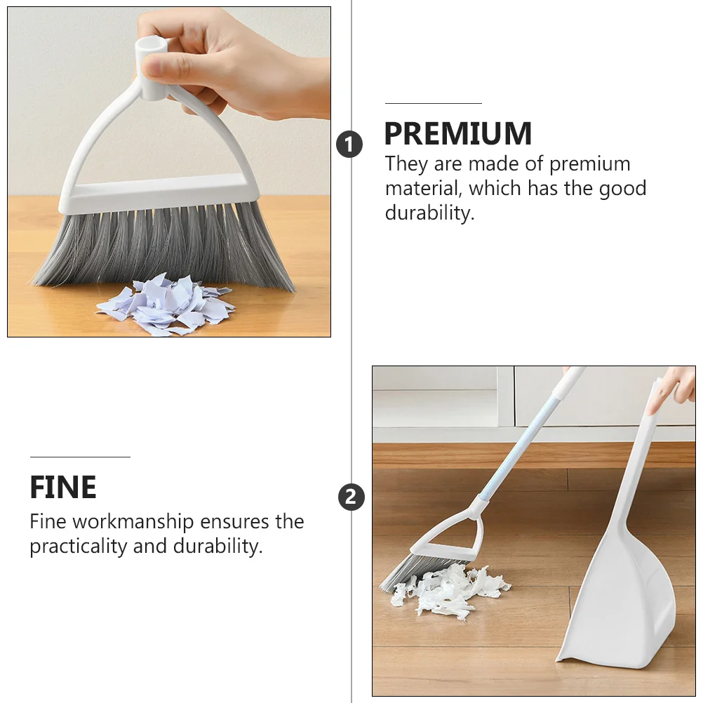 

1 set 1 Set Mini Broom Dustpan Set For 'S Cleaning Compact Household Tool Durable Adjustable Home Broom Playset