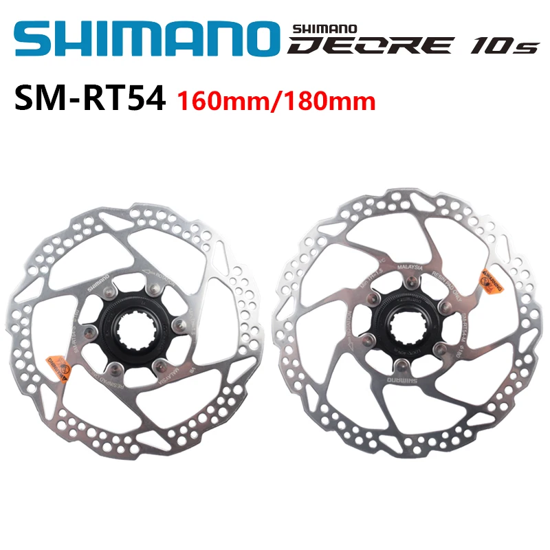 Shimano Deore SM-RT54 160mm 180mm Centerlock Disc Brake Rotor Bike Bicycle Parts