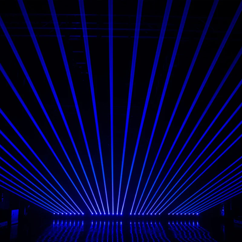 Imagem -05 - dj Stage Effect Iluminação Projetor 6x500mw Vermelho Verde Rgb Laser Moving Head Bar Beam Light para Festa de Casamento Profissional Dmx512