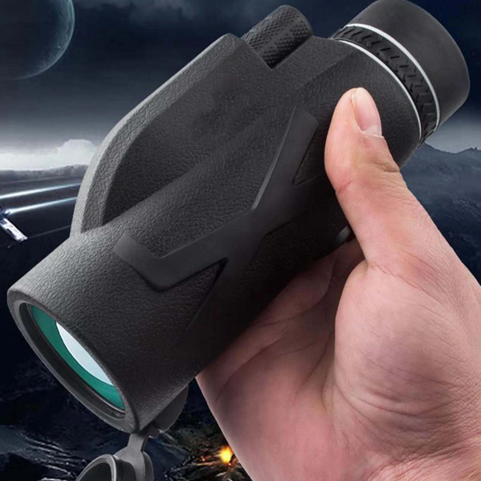 

Spotting Telescope Telescopes Portable Eyeglasses Professional Hunting Device Handheld