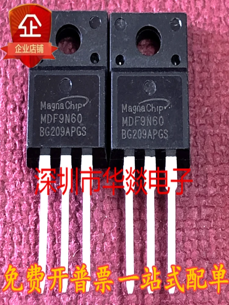 5PCS  MDF9N60  TO-220F  600V 9A  In stock,