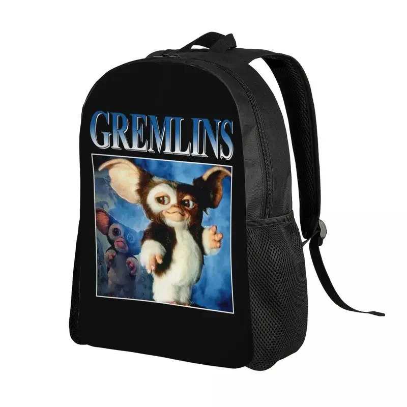 Mochilas Gremlins Vintage para hombres y mujeres, mochilas impermeables para colegio universitario, Gizmo 80s Movie Mogwai Monster Bag Printing Bookbags