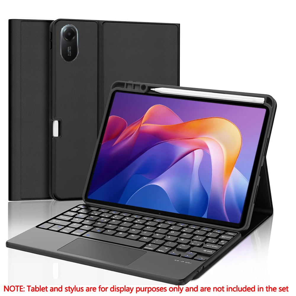 

Чехол-клавиатура для Xiaomi Redmi Pad 2 11 дюймов, чехол-клавиатура для Redmi Pad 2 11 дюймов, чехол для планшета с отсеком для стилуса