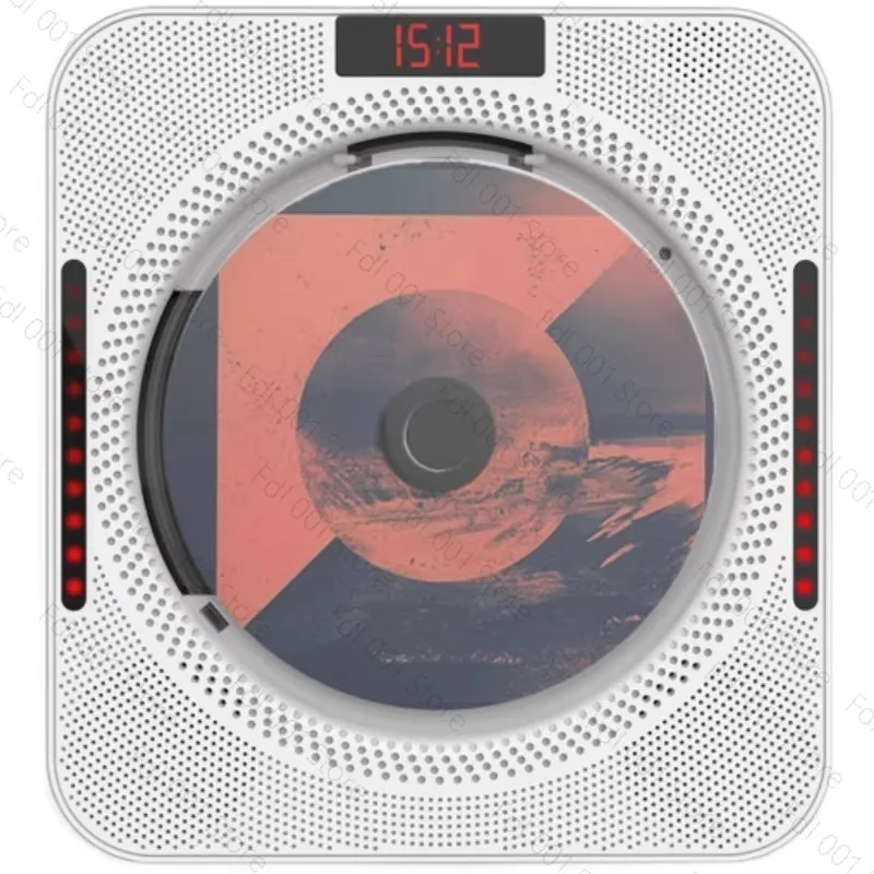 

CD listen to album player retro disc record wall mounted bluetooth disc English ins same speaker player