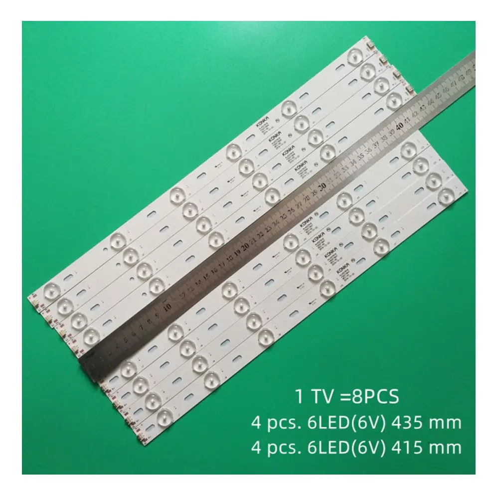 LED backlight with 12 lights, suitable for Supra S TV-LC42T410FL DNS K42A619 DNS 42 LC42EUE Konka 42 