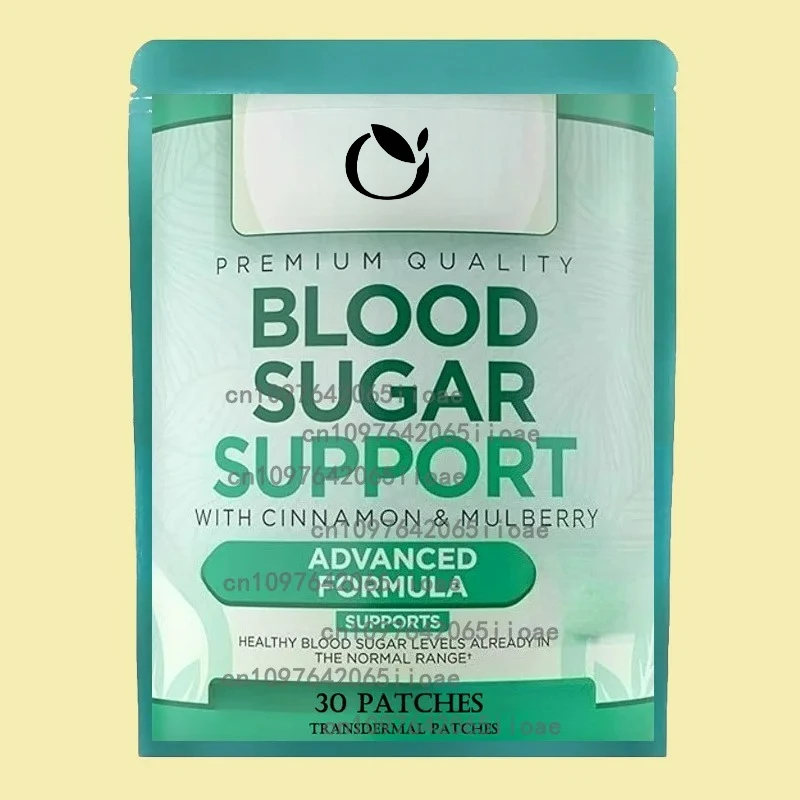 

30 пластырей для поддержки сахара в крови, утюг с палатными трансмиссиональными заплатками, витамин С, B6, B12, поддержка крови 5-в-1