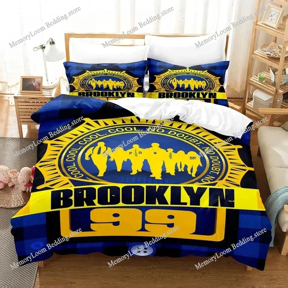 

Brooklyn-Nine-Nine Bedding Set Single Twin Full Queen King Size Bed Set Aldult Boys Bedroom Duvetcover Sets 3D Print