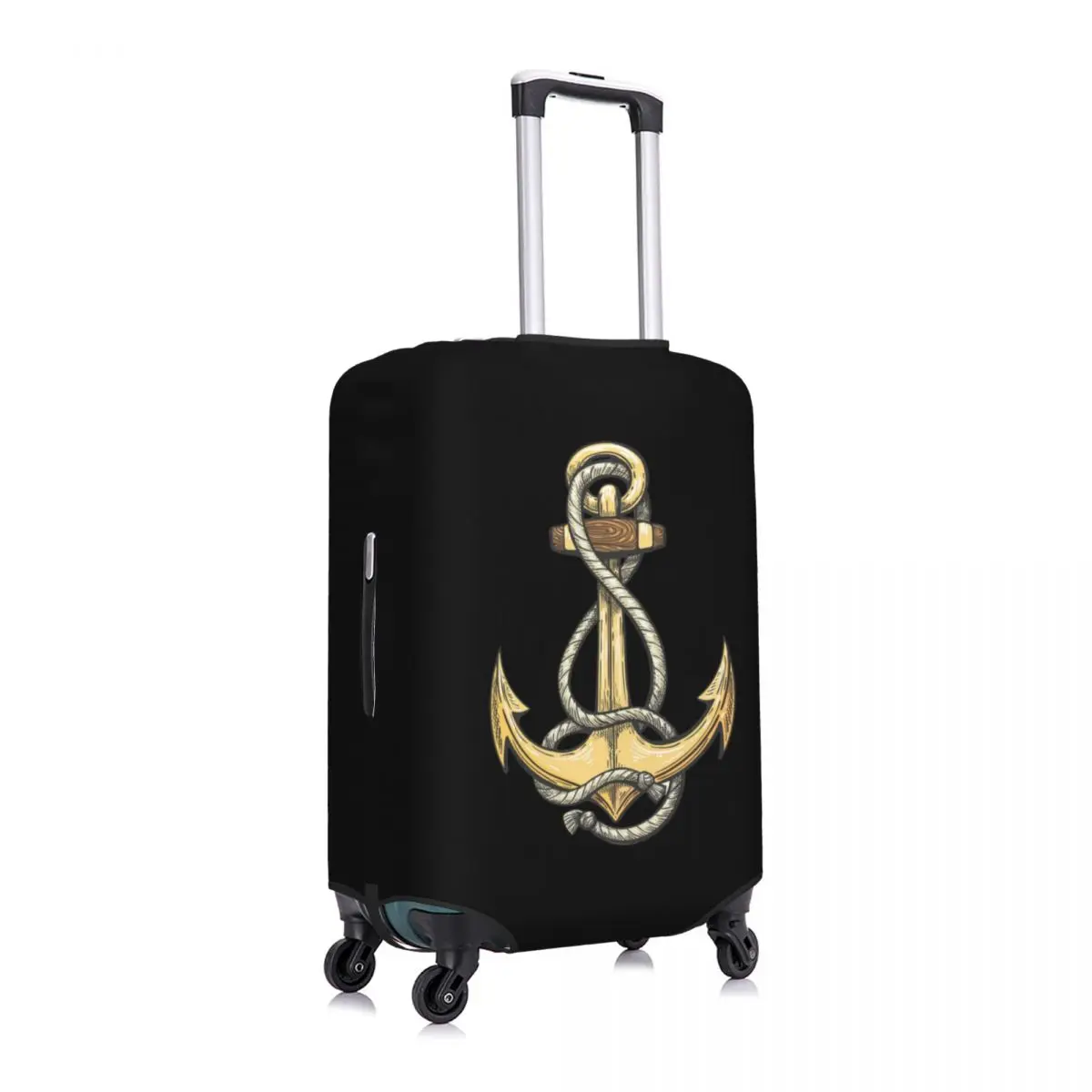 Custom Nautical Anchor Luggage Cover Fashion Sailor Adventure Suitcase Protector Covers Suit For 18-32 inch