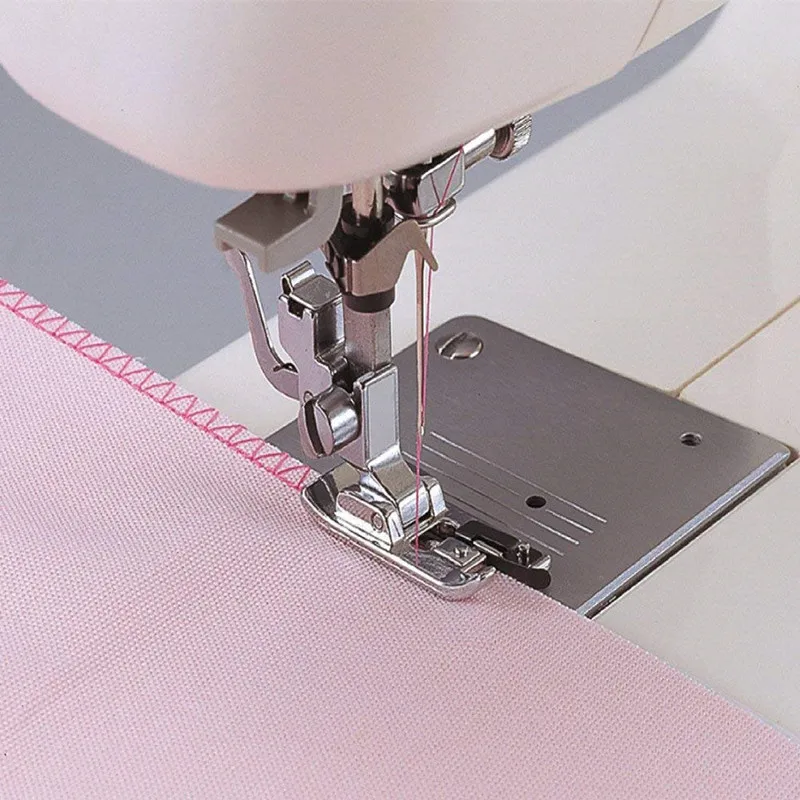 SA135 Overcast Overlock Foot Low Shank Snap On Sewing Presser Foot Compatible Multiple Brand Sewing Machines