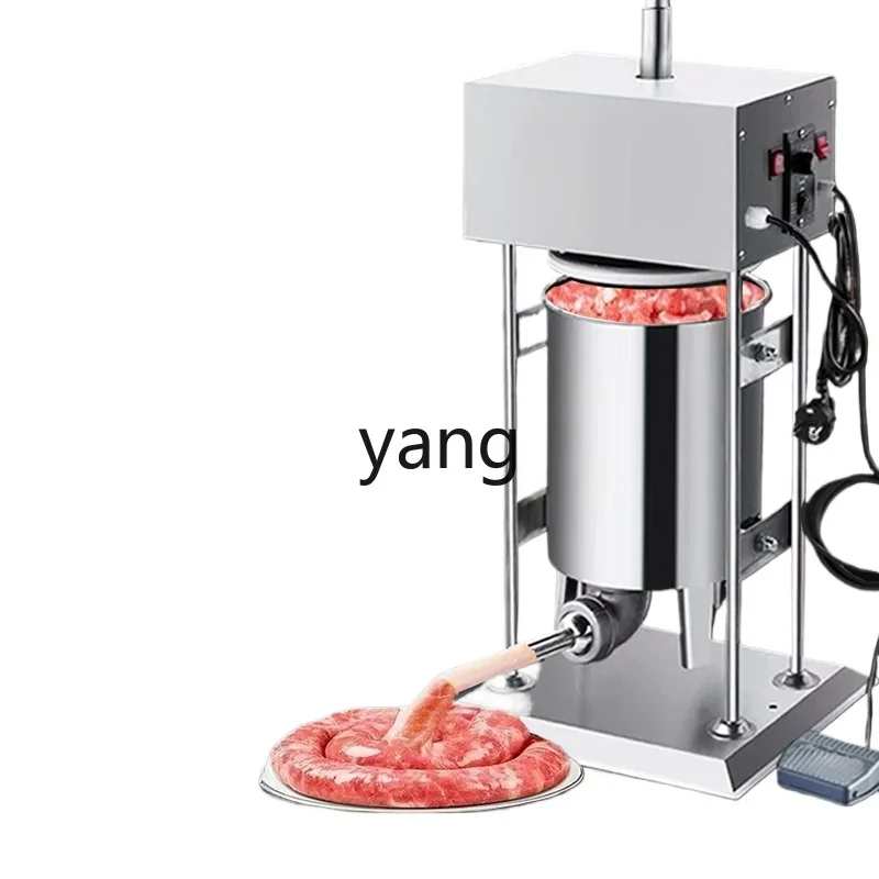 

RQ enema machine processing foot pedal automatic can sausage machine