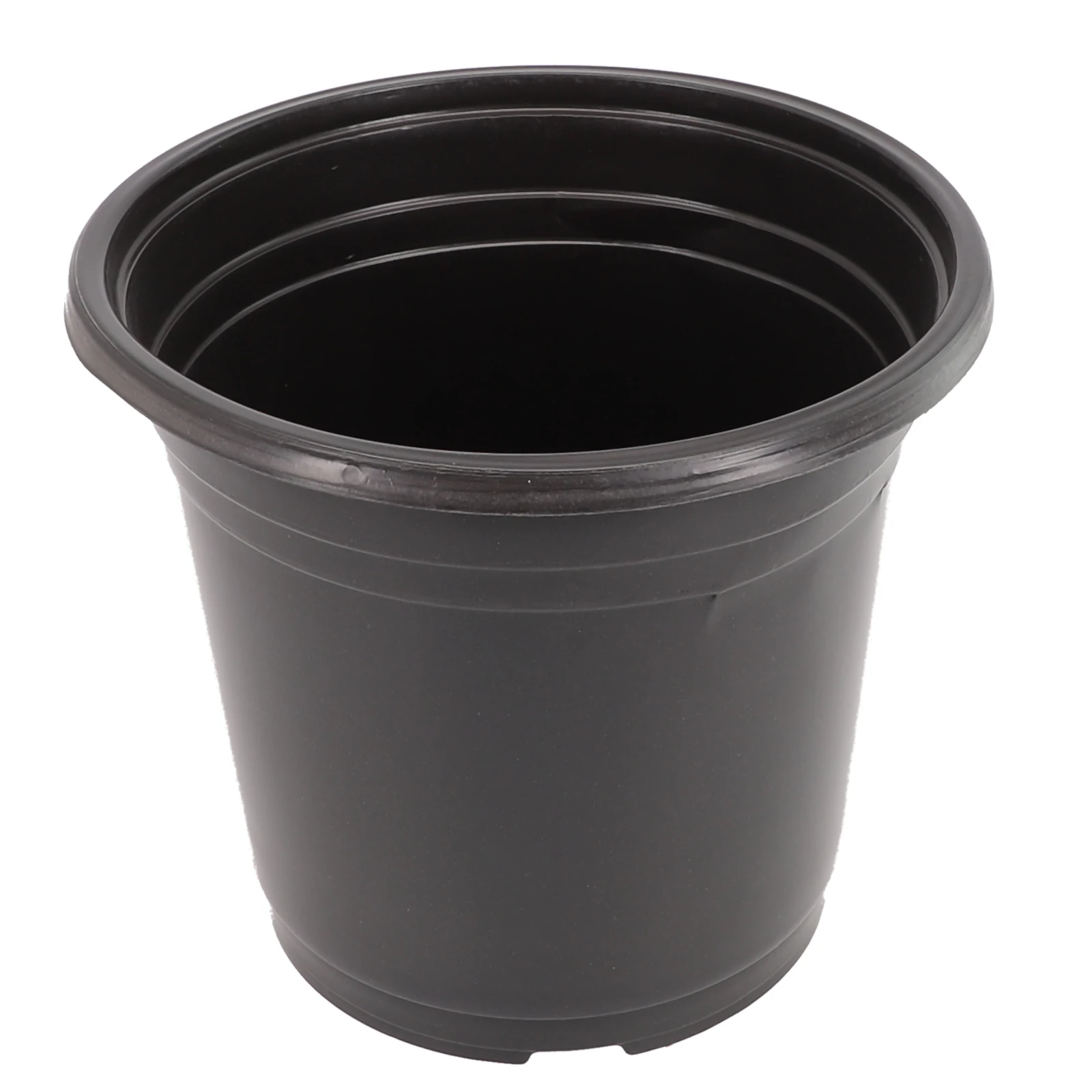 Black Plastic Planting Bowl Nursery Breathable Pot Nutrition Grow Bag Garden Vegetable Container Box Garden Accessories