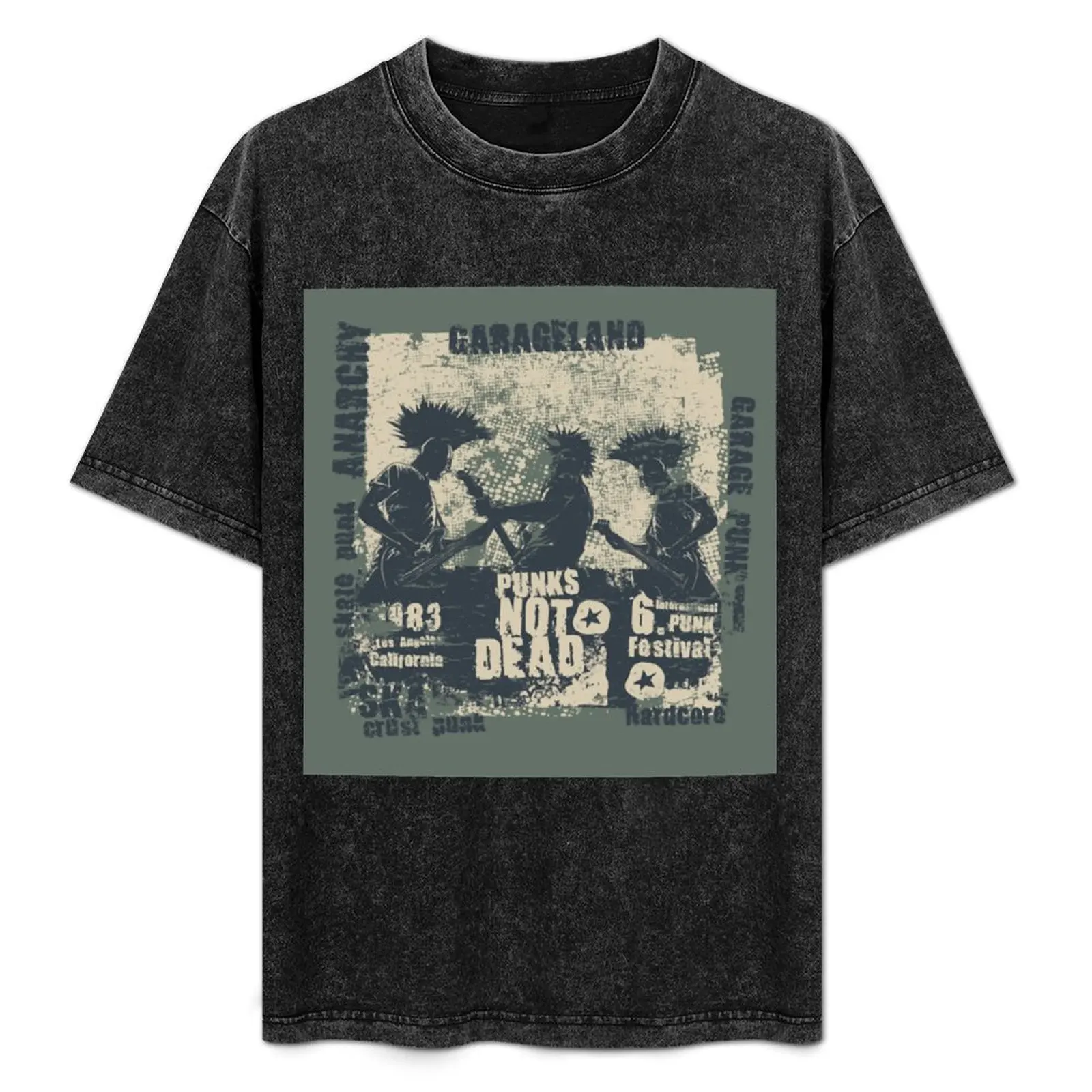 

Punks Not Dead T-Shirt Heavy Duty Casual Work Tee