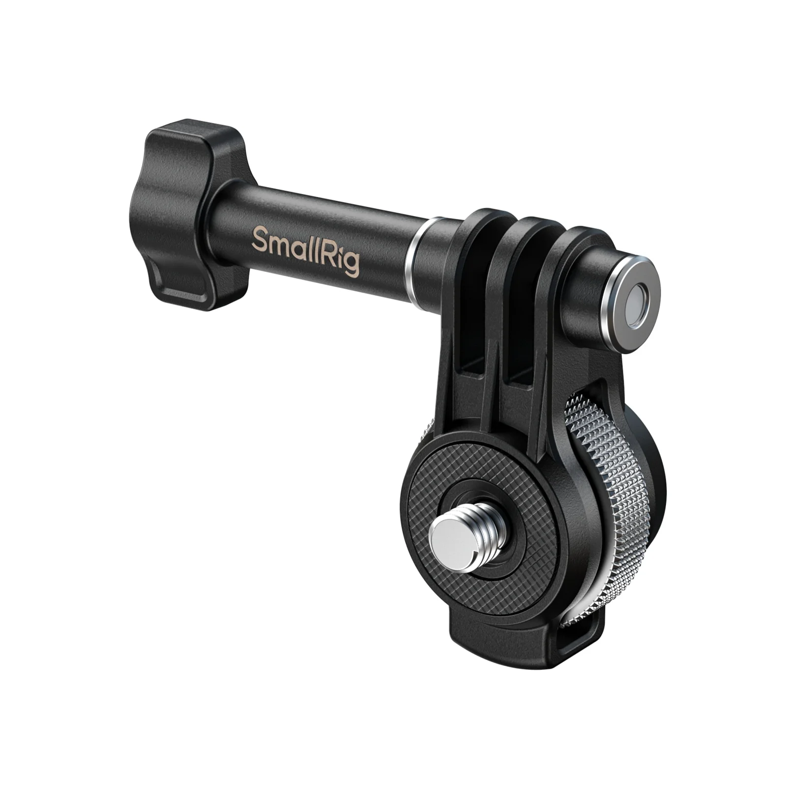 SmallRig Selfie Stick-adapter voor actiecamera's Flexibele monitoring Snelle installatie en verwijdering voor opnames -5762