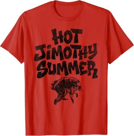 Jimothy Raccoon I Shaped Like Ball Short Spine Lustiges Geschenk-T-Shirt Y2k Trash Panda Wildlife Graphic Saying Tee HOT JIMOTHY Summer – Detail 14
