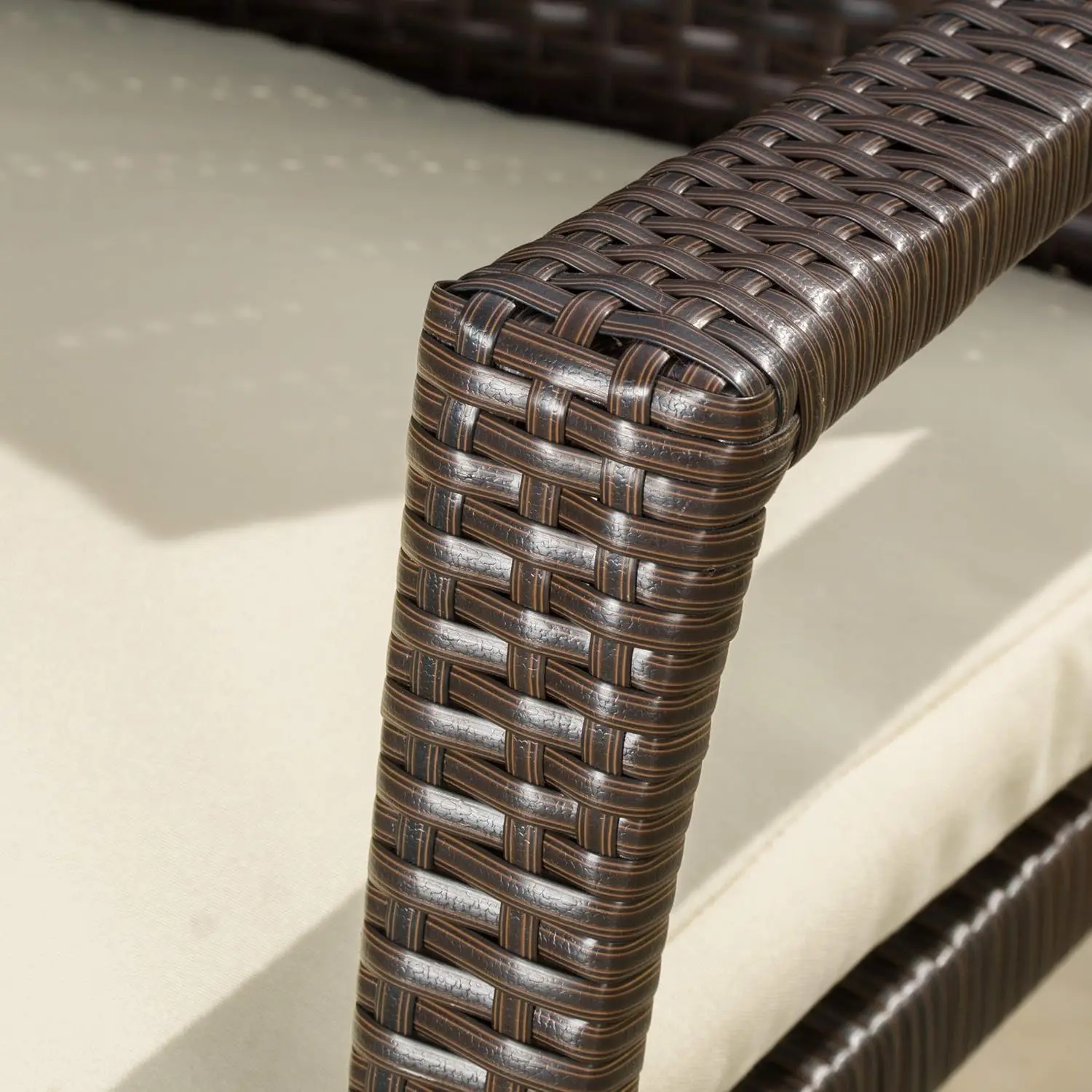 Elba Bistro Set, 3-Pcs Set, Multibrown / Crème