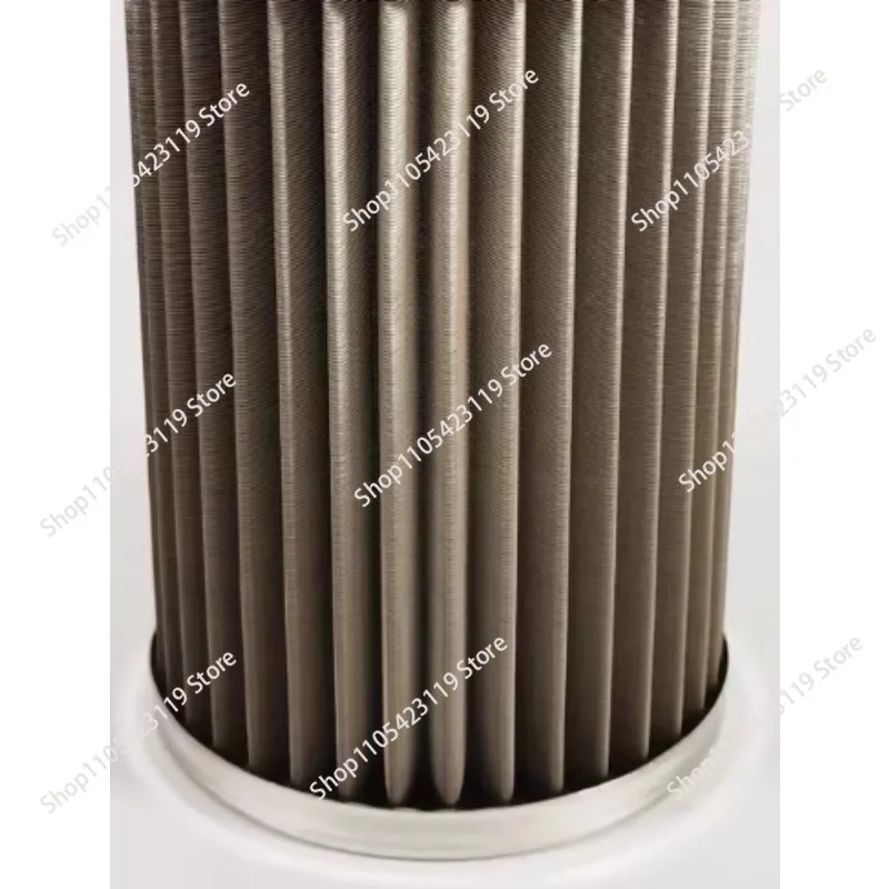 Alternative oil filter 48W refrigeration screw compressor cold storage air conditioner filter element stainless steel mesh