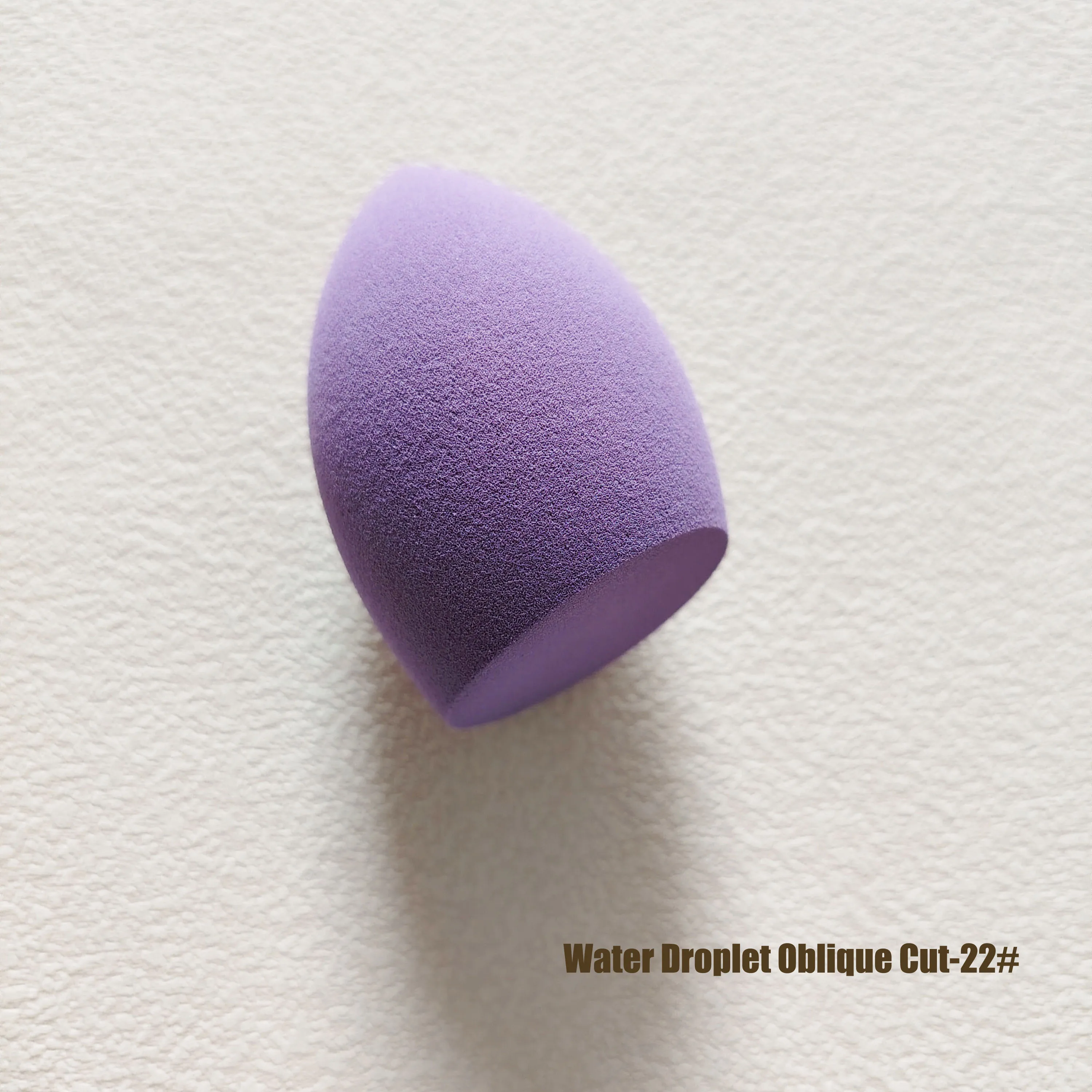 Esponja de maquiagem ultra macia, úmida e seca, dupla utilização, beleza, ovo, gota de água, corte oblíquo, sopro de maquiagem