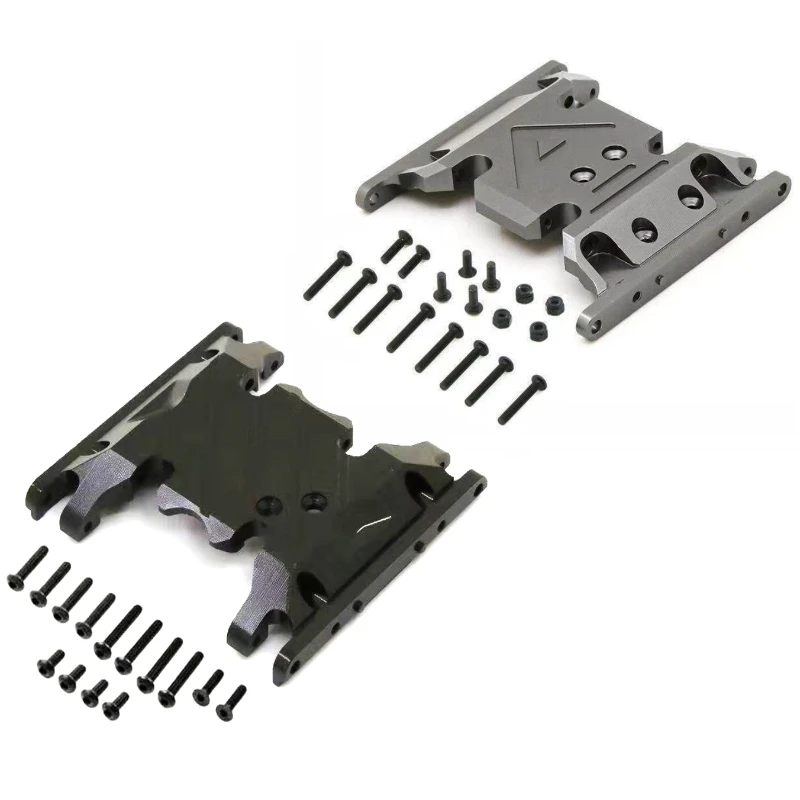 Metal Chassis Gearbox Mount Transmission Holder for 1/10 RC Crawler Axial SCX10 II 90046 90047 90075