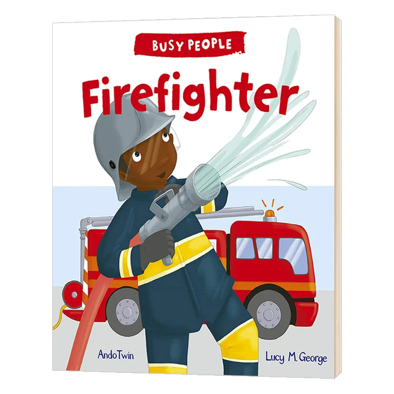 

Busy People Firefighter,Children's books aged 3 4 5 6, English picture books, 9781784931531