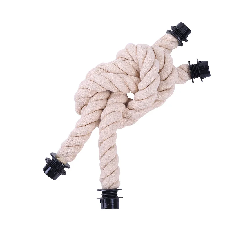 

Detachable Faionable Premium Quali Bag Replacement Accory with Buttoned Jute Rope Handle Removable Strap Bag