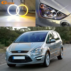 For Ford Galaxy II WA6 S-Max S Max 2006-2014 Xenon Headlight Ultra Bright LED Angel Eyes Halo Rings Kit Day Light