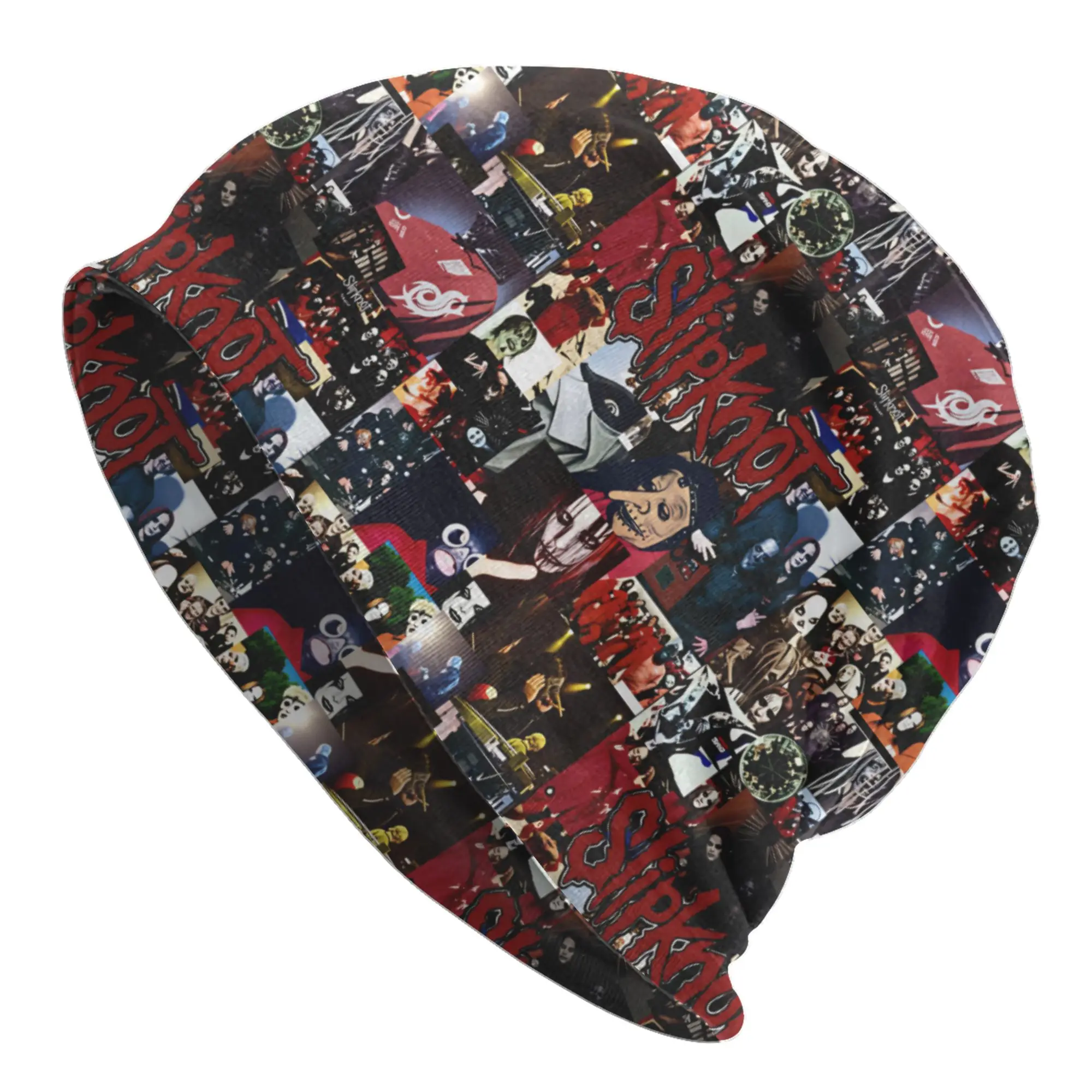 S-Slipknots Beanie Cap Unisex Winter Warm Bonnet Femme Knitting Hats Fashion Ski Heavy Metal Rock Skullies Beanies Hats For