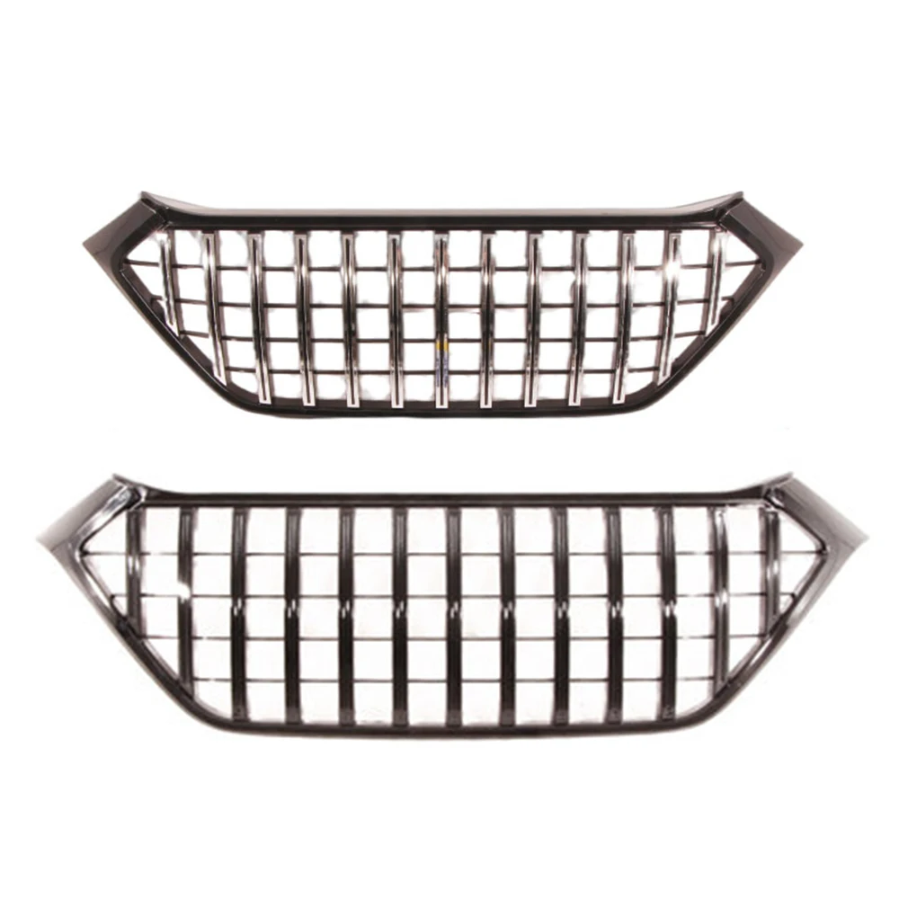 Auto Front Mask Cover Bumper Grill Replace Car Front Grid For Hyundai Tucson 2015-2018 Racing Facelift Mesh Grille Assembly