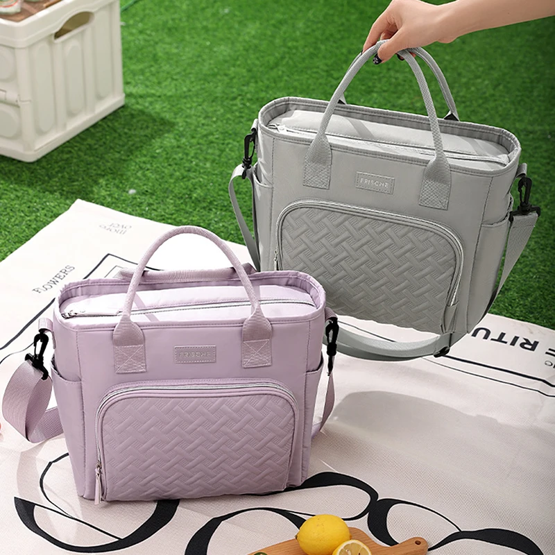Sac isotherme souple, sac isotherme pliable pour déjeuner, pour le travail, le Camping, la plage, les voyages, Wate Portable souple et étanche