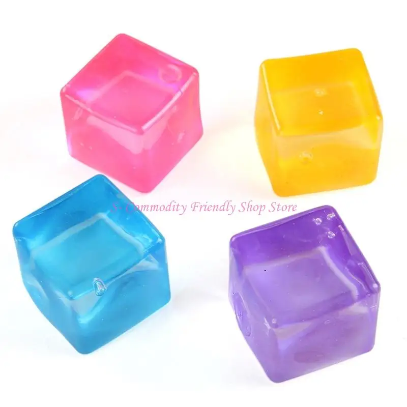 85AE Colorful Ice Block Hand Toy Great For Calming And Relaxing Nerves Travel Companion