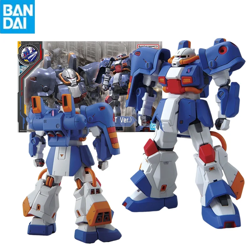 

Bandai Hguc 1/144 Gandam Side-F Hobby Hi-Zack Aoz Re-Boot Version Gunpla Assembly Model Collectible Anime Robot Kits Models Toys