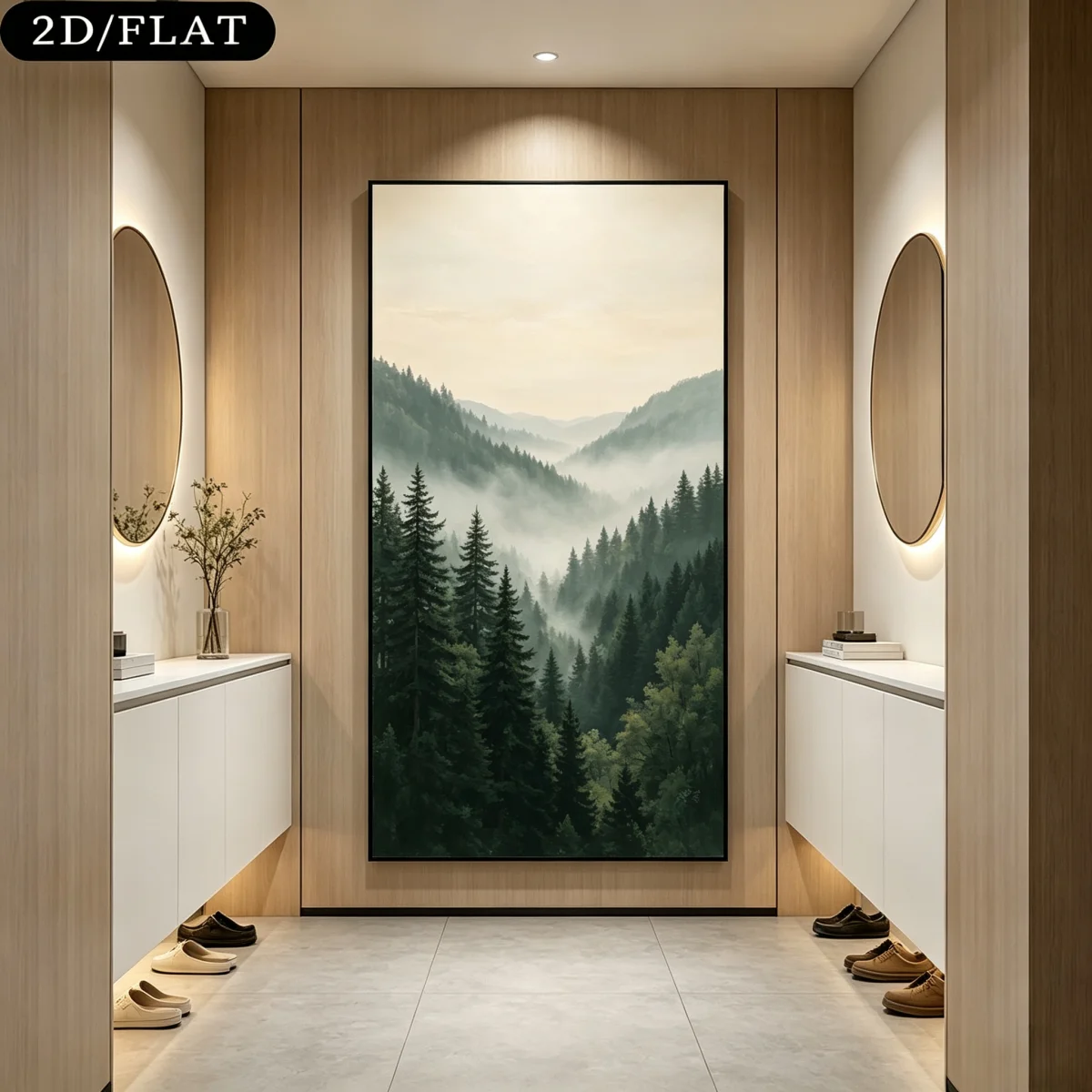 Large Vertically Poster Custom Canvas Printing Personalized Photo for Family Life Pets Scenery Weddings Birthdays Home Decor