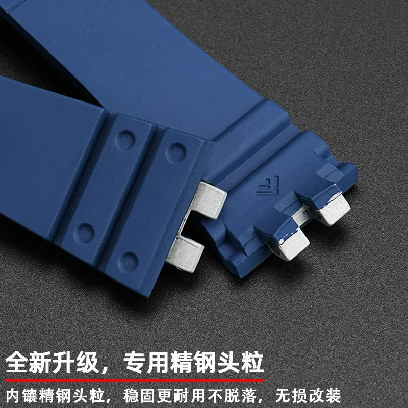 GM-B2100 gmw-b5000 فلوروروبر حزام سوار الحافة ل كاسيو G-SHOCK GMW-B5000 حزام مطاطي حافظة من الفولاذ المقاوم للصدأ FMK حزام الساعات