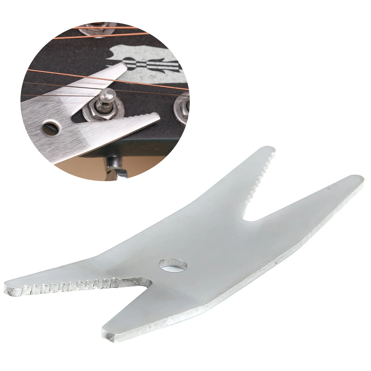 Miwayer All-in-One Guitar Repair Wrench Tool, Stainless Steel Spanner for Adjusting Tuners, Switch Knobs & Potentiometers