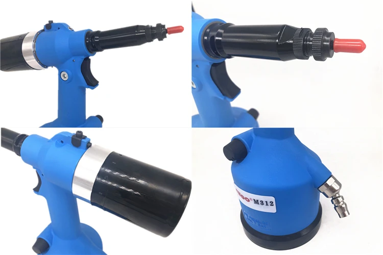 Pro-312LP LK Rivet Nut Gun for Rivnut M3-M12 Nutsert Gun Rivet Nut Tool Hand Speed Riveting Tool