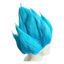 Adult Kids Z Cosplay Wigs Goku Anime Costume Party Dress Up Black Blue Yellow Wig Halloween Carnival Party Wig