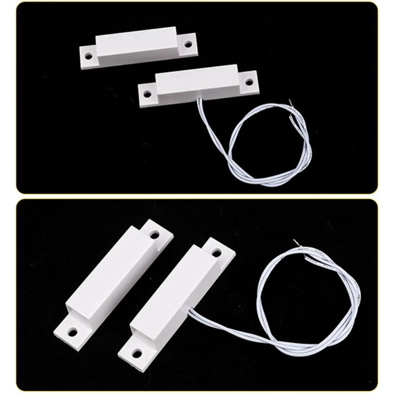 Magnetic Door Window Contact Sensor Alarm Reed Switch Security Home Burglar Alarm NO/NC Magnetic Switch Easy to Install