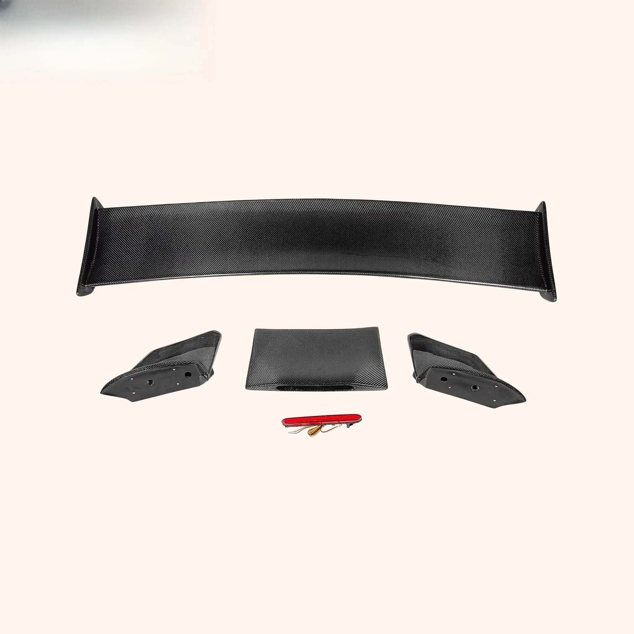 For Nissan GTR R35 Coupe 2D 08-24 Carbon NIS Style Rear Trunk GT Spoiler Wing