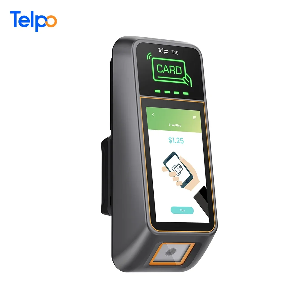 Telpo access control card reader automatic fare collection system for public transport bus payment