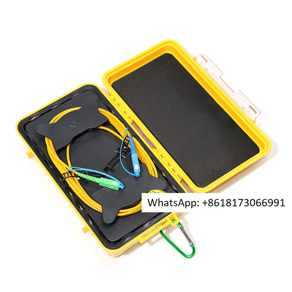 Dead Zone Testing Tool Optical OTDR Cable Box Single Mode 3.0mm 9/125um 500m SC FC LC ST Standard 100m/300m.../2km FT N/A