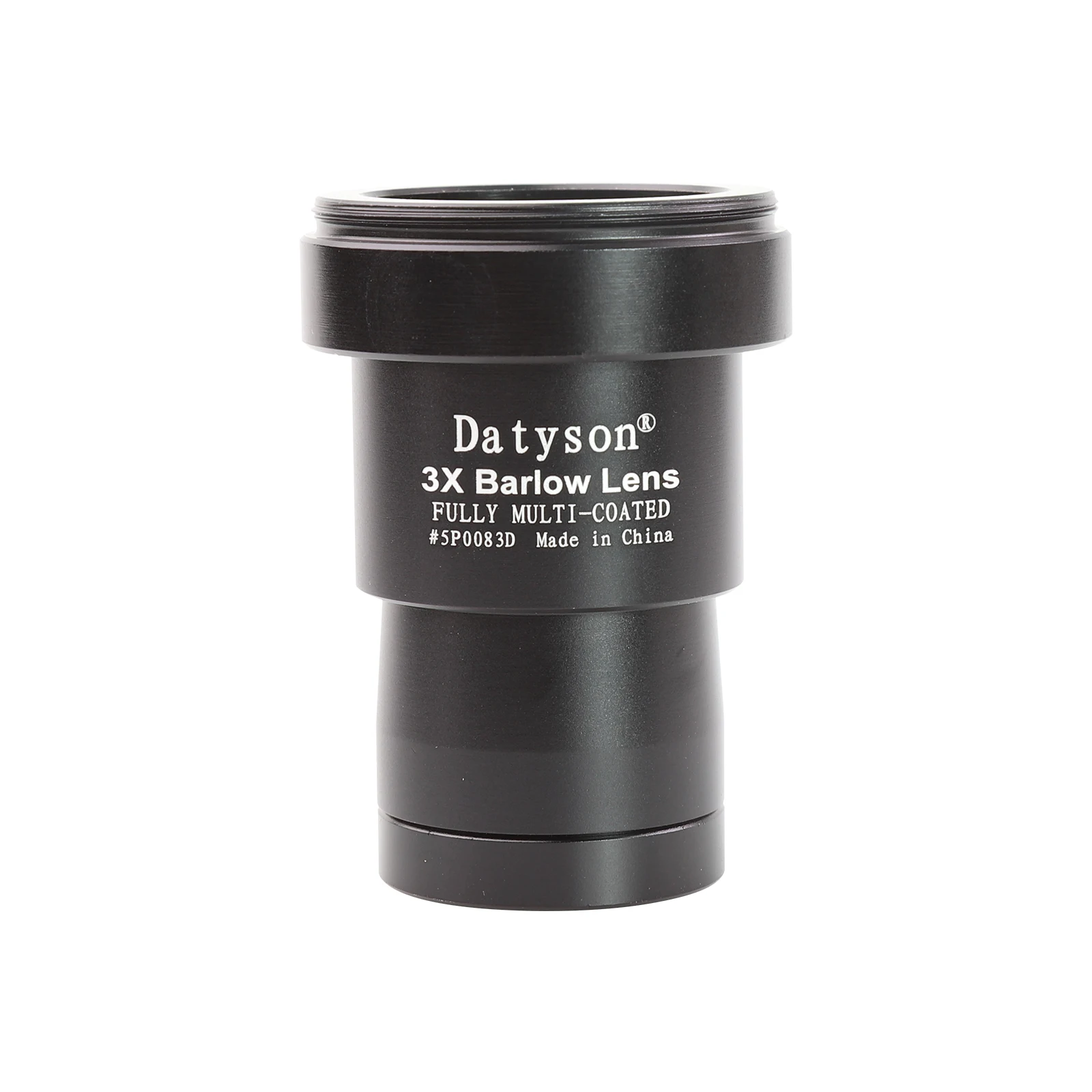Datyson 5P0083BCD, 1,25 inch, 2x/3x/5x, astronomische telescoop, Barlow-lens, metalen uitvoering, voor professioneel planetair observatie.