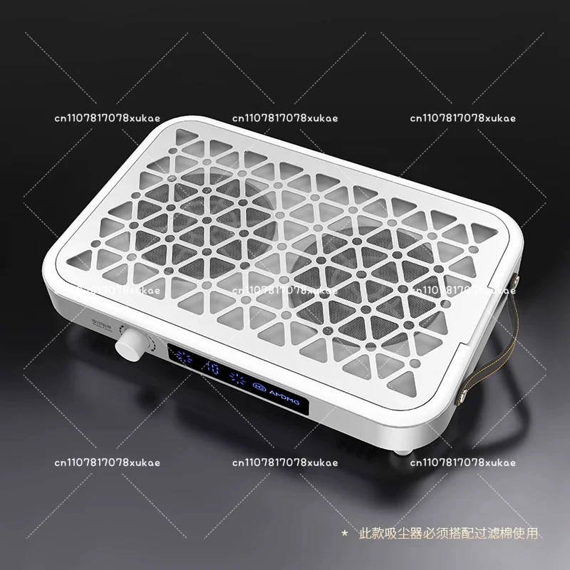 Premium 48W Nail Dust Collectors Nails Dust Collector Strong Suction Nail Salon Brushless Motor Manicure Dust Collector Vacuum