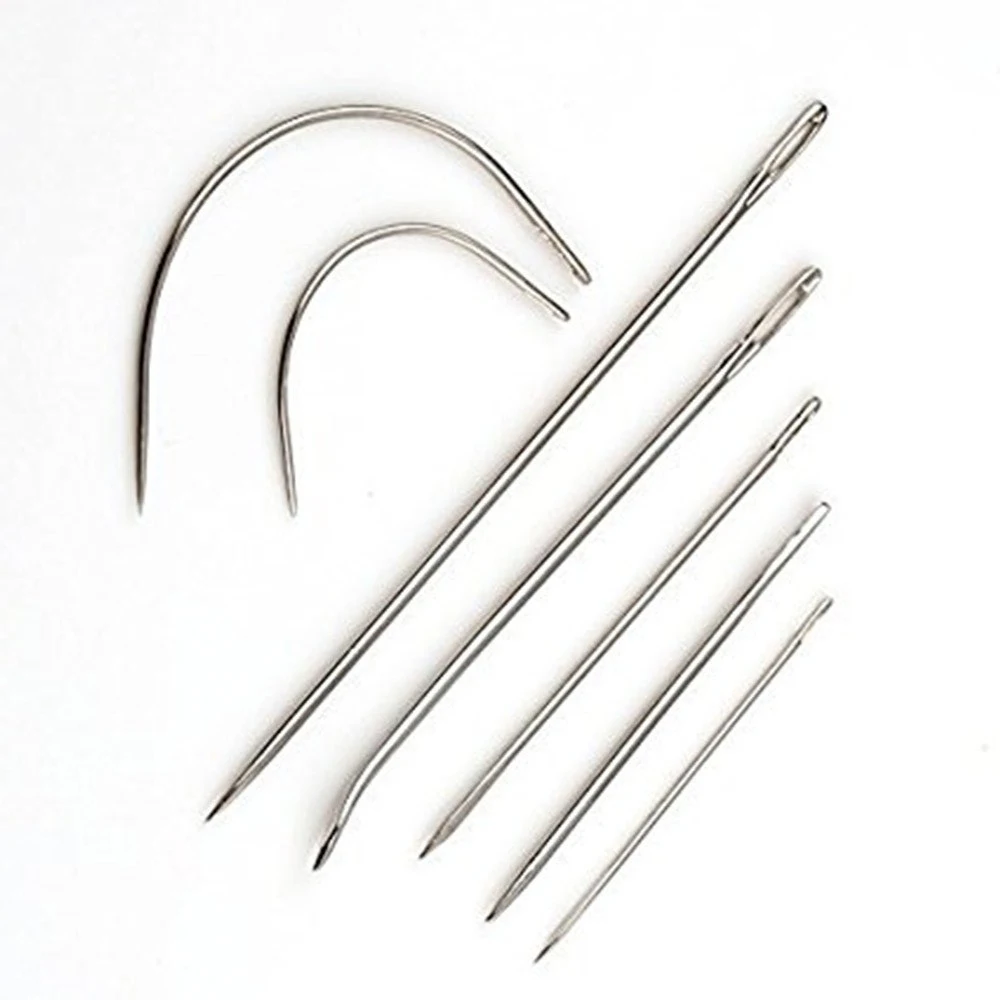 Carpet Leather Canvas Repair Curved Hand Sewing Needles Kit 7pcs/lot  5BB5081